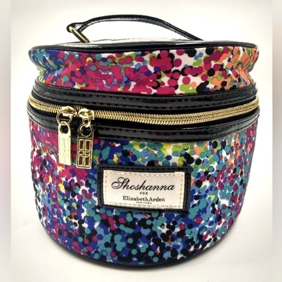 Elizabeth Arden Confetti Makeup Bag Cosmetic Case Travel New Womens Acce… - Picture 1 of 9